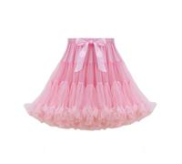 Falda Sexy, Falda Plisada con Volantes Elegante Estilo Bailarina Fluida De Talle Alto, Ideal para Noches Y Salidas Descontratadas