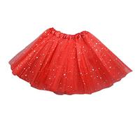 Falda Short, Tutu Baile Clásico Chica Conjunto de Tutú de Lentejuelas Estrellas para Bebés Niñas Y Niñas Niñas