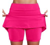 Falda Tenis Deporte Falda Padel Vestir 2024 Skirts Verano Falda Corta Golf 2 En 1 Minifalda Midi Falda Pantalon Entrenamiento Talla Grande Falda Deportiva para Mujer Faldas de Tenis