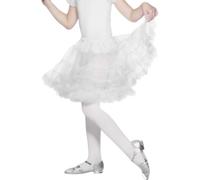Falda Tutu Blanca Para Niñas Smiffys Disfraz Accesorio
