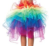 Falda Tutú Mujer de Tul Larga para Bodas, Fiestas y Disfraces - Ballet Adulto Multicolor Con Enaguas