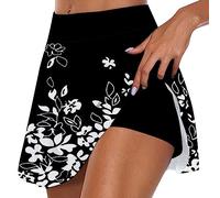 Falda vaquera para mujer, falda de uso diario, suave, informal, ejercicio, estampada, deportiva, falda corta, pantalones cortos, falda corta para mujer, falda corta para mujer, falda de línea A