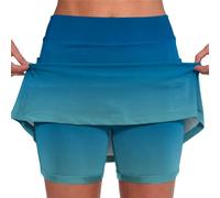 Faldas bohemias de verano 2025, informales, ligeras, suaves, holgadas, hawaianas, playa, fiesta, verano, faldas para mujer 2025, azul celeste, L