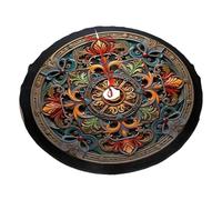 Faldas de árbol de Navidad con estampado múltiple, decoraciones de Navidad para uso en interiores y exteriores, tapete para árbol de Navidad