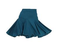 Faldas de Baile Latino para Mujer Faldas de Leopardo para Competición Faldas para Bailar Salsa Vestuario para Presentaciones Escénicas Disfraces de Práctica para Salón Salsa Tango Y Rumba (4XL)