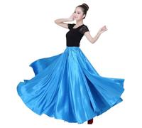 Faldas de Flamenco 10 Colores for Mujer, for Danza, Coro Gitano, for Adultos, un Solo Color, for actuaciones escénicas, for Mujeres, for toreo, for España(Color3,M)