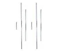 Faldas Laterales para Benz para Clase E W212 Faldas Puerta Guardabarros Embellecedor A2128853521 A2128853621 A2126904782 2126904882 2126904582 Alerón Falda Lateral(Left Front Door)