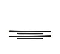 Faldas Laterales para Tesla para EModelo para Y 2020-2024 Faldas Moldura Lateral Carbono Cubierta Resistente Arañazos Embellecedora 4Piezas Alerón Falda Lateral(Carbon Fiber Look)