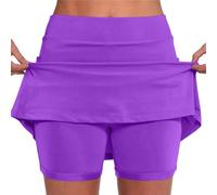 Faldas Mujer Verano Ropa Mujer Verano 2025 Sobrecamisa Chic Falda Midi Tenis Plisada Boho Tallas Grandes Minifalda Cargo Larga Tul Ropa Ofertas Flash del Dia Hoy 2#Púrpura XL