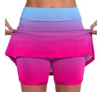 Faldas Mujer Verano Vestido Mujer Deportiva Cargo Minifalda Larga Falda Midi Boho Tallas Grandes Tul Sexy Padel Plisada Ropa Ofertas Flash del Dia 2#Rosa Fuerte M