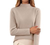 Faldas Mujer Vintage, Falda Larga Mujer Entallada, Minifalda SuéTer Punto Jersey Cuello Alto Ropa Informal Suave CóModo EláStico Blusa Manga Primavera OtoñO E Falda Larga Faldas Vaqueras Minifalda