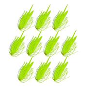 Faldas para Jig | Juego de 10 faldas para señuelos flexibles - Equipo de para barra de agua salada y agua dulce para familia y actividades