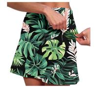Faldas Y Blusas De Fiesta Short Minifalda Plisada Morada Invierno Corte Golf Tejanas Talle Padel por Oficina Elegante Formal Ejercicio Señoras Floreadas Delgadas Completo