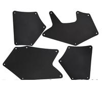 Faldillas Antibarro Carrocería Para Tundra Para Sequoia 2007-2020 Revestimientos Protector Contra Salpicaduras Sello De Faldón Guardabarros Protectores De Guardabarros