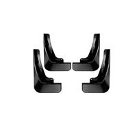 Faldillas Antibarro Guardabarros para Coche Guardabarros Cubierta Alerón Accesorios 4 Piezas para MG 4 MG4 para Mulan para EV EH32 2022 2023 2024 Salpicaduras Guardabarros(Black)