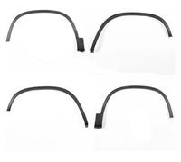 faldillas antibarro Guardabarros para VW para Tiguan 2009-2021 Coche Moldura del Paso de Rueda Guardabarros Protector Cejas Adhesivo Paso Decorativo Protección contra arañazos Kit(For 2017-2021)