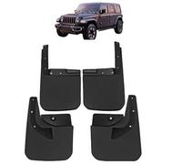 Faldillas Antibarro para Jeep Wrangler JL 2019-2022 4-Door Edition, Protectores de Ruedas Guardabarros Delanteros y Traseros para Rueda de Coche