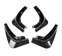 Faldillas Antibarro Para Model 3 2022 Guardabarros Accesorios Decoración Protectora Negra Mate Contra Salpicaduras Embellecedores Color Negro(3 carbon fiber)