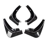 Faldillas Antibarro Para Model 3 2022 Guardabarros Accesorios Decoración Protectora Negra Mate Protectores Contra Salpicaduras Embellecedores Color Negro(Y carbon fiber)