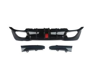 Faldón Alerón Trasero Difusor para 3Ser G20 G21 Sport 2019-21 Difusor Trasero Estilo Lámpara Y Competitivo Negro