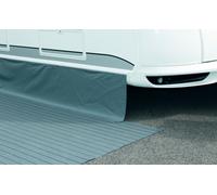 Faldón bajo de invierno hindermann con burlete de cloruro de polivinilo gris oscuro 3 metros