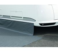 Faldón bajo de invierno hindermann con burlete de cloruro de polivinilo gris oscuro 5 metros