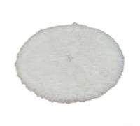 Faldón de árbol de Navidad, tapete de felpa de color sólido, base redonda de tela suave, para árbol de Navidad para decoraciones de Navidad (blanco, 21.7 pulgadas)
