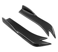 Faldón Lateral Automóvil para S5 2017 2018 2019 Divisores Protector Ángulo ala Alerón Maletero Carbono Escalón Canard Faldón Lateral Parachoques Trasero Coche(Carbon Fiber Look)