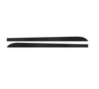Faldón Lateral Coche 2 Uds Para BMW E90 E92 E93 F20 F21 F30 F31 F32 F33 F34 F15 F10 F01 F11 F02 E46 Falda Lateral Coche Pegatinas Rayas De Alféizar 3D Fibra Carbono Falda Lateral Automóvil ( Color : F