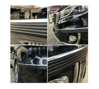 Faldón Lateral Coche Faldones Laterales Coche Parachoques Bordes Plateados Tiras Umbral, Modificación Carrocería Decorativa Universal, Resistente A Los Arañazos