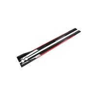 Faldón Lateral Coche Faldones Laterales Universales para Coche, Paneles Basculantes Extensión, Divisores Labios, Alerón Lateral para Civic ABS, 2M/2,2 M 6 Uds