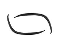 Faldón Lateral Coche para Benz Clase C W205 C180 C200 C260 2019 2020 2021 Divisor Parachoques Delantero Alerón Lateral Ventilación Aire Cuchilla Viento Kits(B Carbon Look)