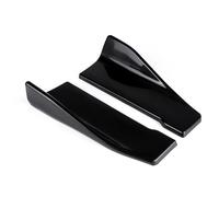 Faldón Lateral Coche para E80 E81 E82 E87 E90 E91 E92 E93 G20 G30 35cm Falda Lateral Universal Extensión Divisor Trasero Winglet Delantales(Negro)