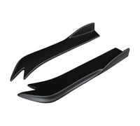 Faldón Lateral Coche para VW para Magotan B6 2007-2011 Separador Parachoques Trasero Coche Difusor Canard Alerón Envolvente Falda Guardabarros Lateral(Matte Black)