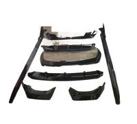 Faldón Lateral Coche para X7 G07 2019-2022 Labio Delantero Difusor Trasero Alerón Falda Lateral Kit Carrocería Parrilla Cubierta Espejo ABS Negro Brillante(No Grill)