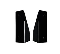 Faldón Lateral Coche Protector Borde Labio para Parachoques Trasero Coche Cubierta Falda Lateral Protectores Esquina Accesorio para Mustang MK7 2024+, 2 Uds