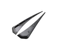 Faldón Lateral del Coche Par De Guardabarros Laterales Universales para Coche, Cubierta Ventilación ala Flujo Aire, Molduras Marcador Cuerpo, Accesorios Decorativos