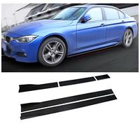 faldón Lateral del Coche, para Renault Clio 4 IV Hatchback Spoiler 2012-2019.faldón Lateral del Coche con Tres Secciones 2m, Coche Gran modificación Envolvente