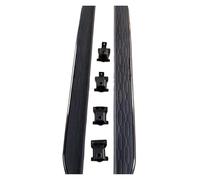 Faldón Lateral Extensión Faldón 2 Uds Estribos Laterales Aluminio Estribos Barras Nerf para Land para Rover para Discovery para Sport 2015 2016 2017 2018 2019 2020 2021 2022 2023 2024