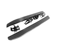 Faldón Lateral Extensión Faldón Estribos Laterales para Correr, Barras Nerf para Land para Rover para Range para Rover para Sport L494 2013-2022 2021 2020 2019 2018 2017 2 Uds.(Black with Silver)