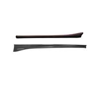 Faldón Lateral Extensión Faldón Faldones Laterales Fibra Carbono Extensiones Parachoques Divisores Labios para Subaru para BRZ para Toyota GT86 Kit Carrocería Delantales Puerta 2013-2020