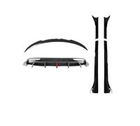 Faldón Lateral Extensión Faldón para Tesla 2024+ para Model 3 para Highland Kit Carrocería Alerón Difusor Trasero Parachoques Delantero Labio Falda Lateral Piezas ala Sport Tunning(Set I)