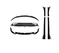 Faldón Lateral Extensión Faldón para Tesla 2024+ para Model 3 para Highland Kit Carrocería Alerón Difusor Trasero Parachoques Delantero Labio Falda Lateral Piezas ala Sport Tunning(Whole Set)