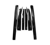 Faldón Lateral Extensión Faldón para Tesla para Model 3 2017 2018 2019 2020 2021 2022 2023 Extensión Coche Panel Basculante Protector Falda Lateral Embellecedor Divisor De Cubierta(Glossy Black)