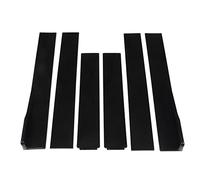 Faldón Lateral Faldones Laterales Divisor Exterior del Automóvil Faldones Laterales del Automóvil 2,2 M Negro Brillante Panel Basculante Exterior Lado Inferior Extensiones de