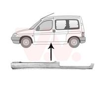 Faldón Lateral Izquierdo para Citroën Berlingo Mf / Primera Caja M