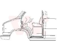 VAN WEZEL 1745101 Chapa de acceso