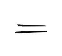 Faldón Lateral para Automóvil Faldones Laterales Apariencia Carbono PaExtensiones Labios para X3 para X4 G01 G02 2018-UP Parachoques ABS Faldón Lateral(ABS Black 2)