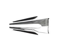 Faldón Lateral para Automóvil Faldones Laterales Sin Pintar Labio Delantal para A5 para RS5 2021 Extensiones Falda Lateral Coche Carrocería Faldón Lateral(Style 1)