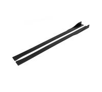 Faldón Lateral para Automóvil para Dodge para Cargador para RT para SRT para SXT 2M Extensión Falda Lateral Basculante Separador Labios Parachoques Faldón Lateral(Bright Black)